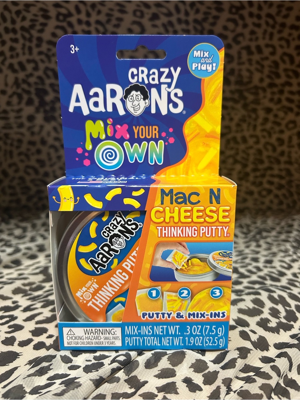Crazy Aaron’s DIY Mac n Cheese Thinking Putty for Kids